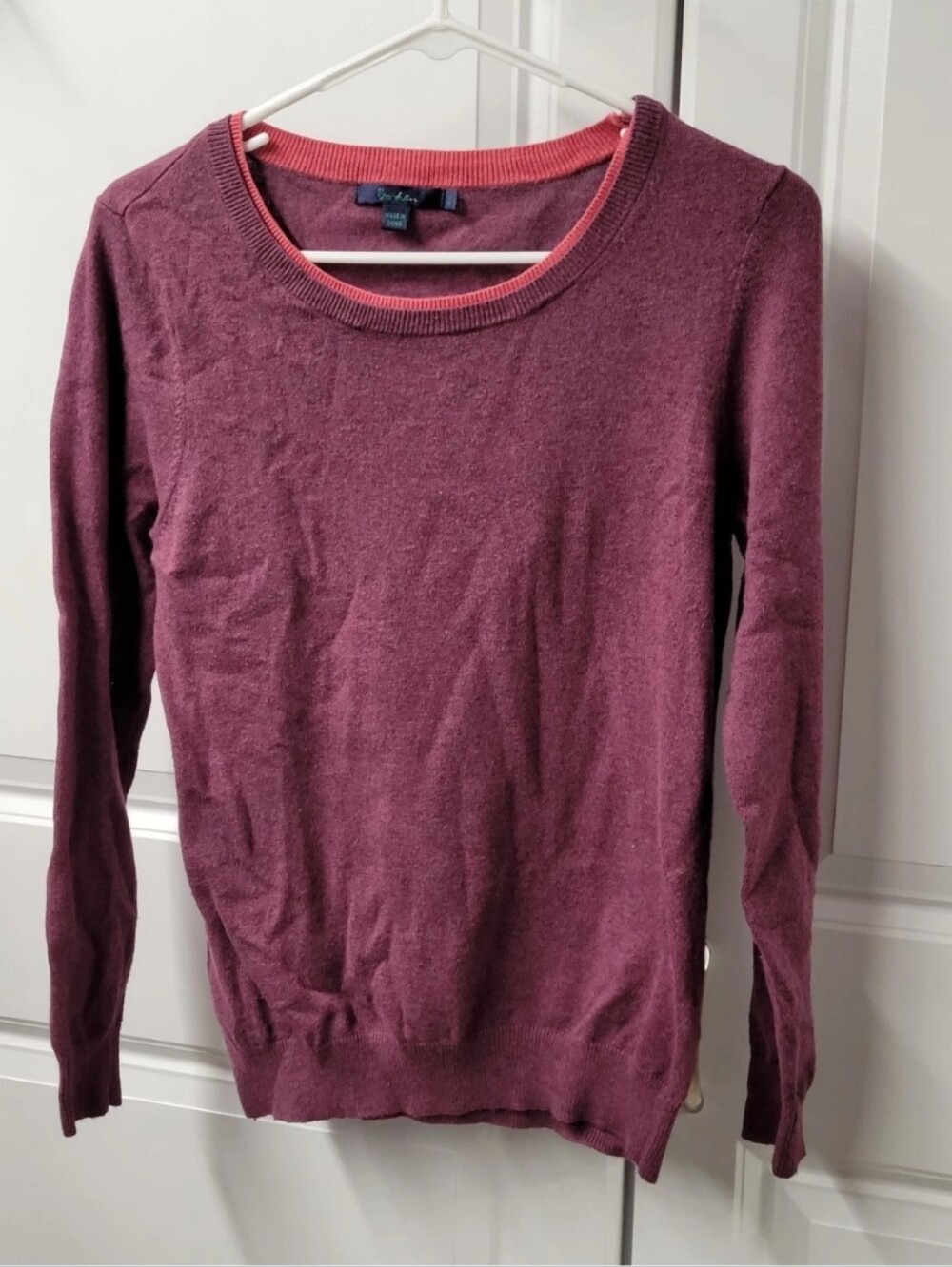 Boden Sweater Women's Size: 14 CUTE Cashmere Blend Angora Blend